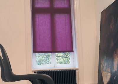 Rich Aubergine Roller Blinds from Shutterstyle