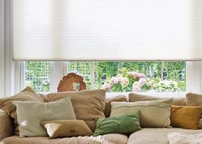 Duette Blinds available in three pleat sizes at Shutterstyle