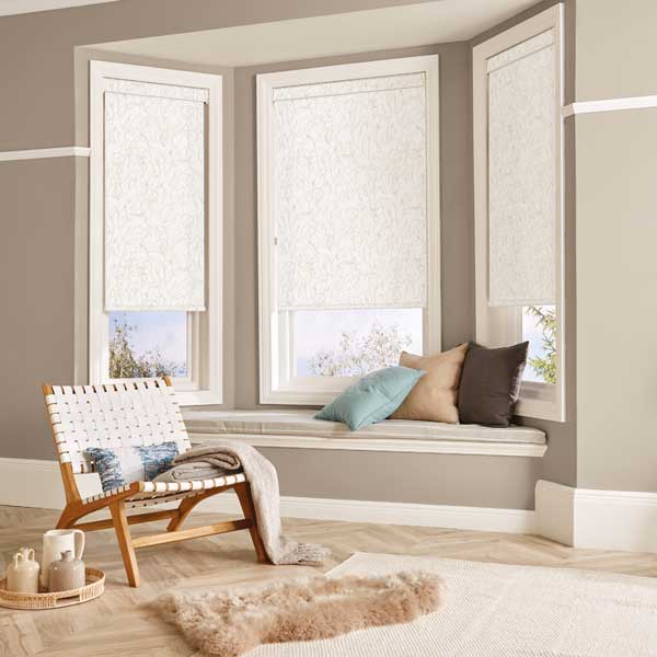 Living room roller blinds