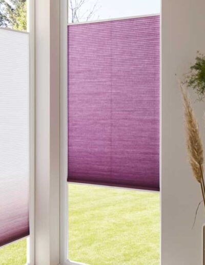 inspiration by colour New Duette Blinds range from Shutterstyle