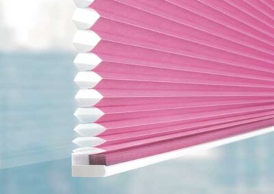 Duette® Blinds Gallery pink duette blind