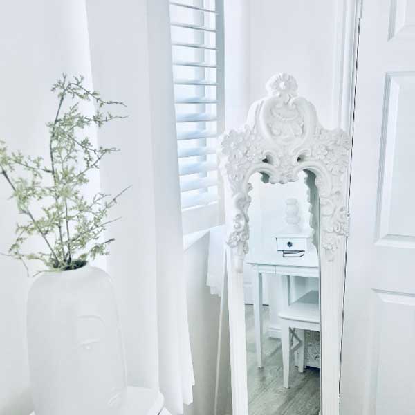 whites shutters for a serene interior, Morpeth