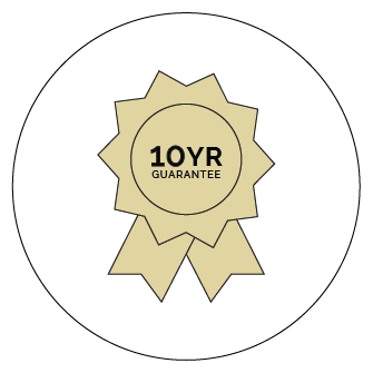 10 YEAR GUARANTEE